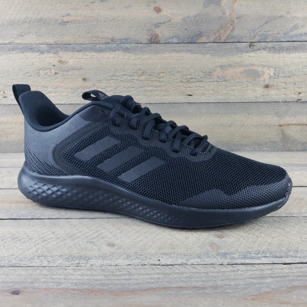 adidas Fluidstreet Men's Airy Lightweight Running Shoes Sneakers Black